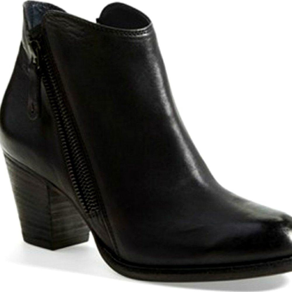 Paul Green AUBREY Bootie Ankle Boots Black 7 US